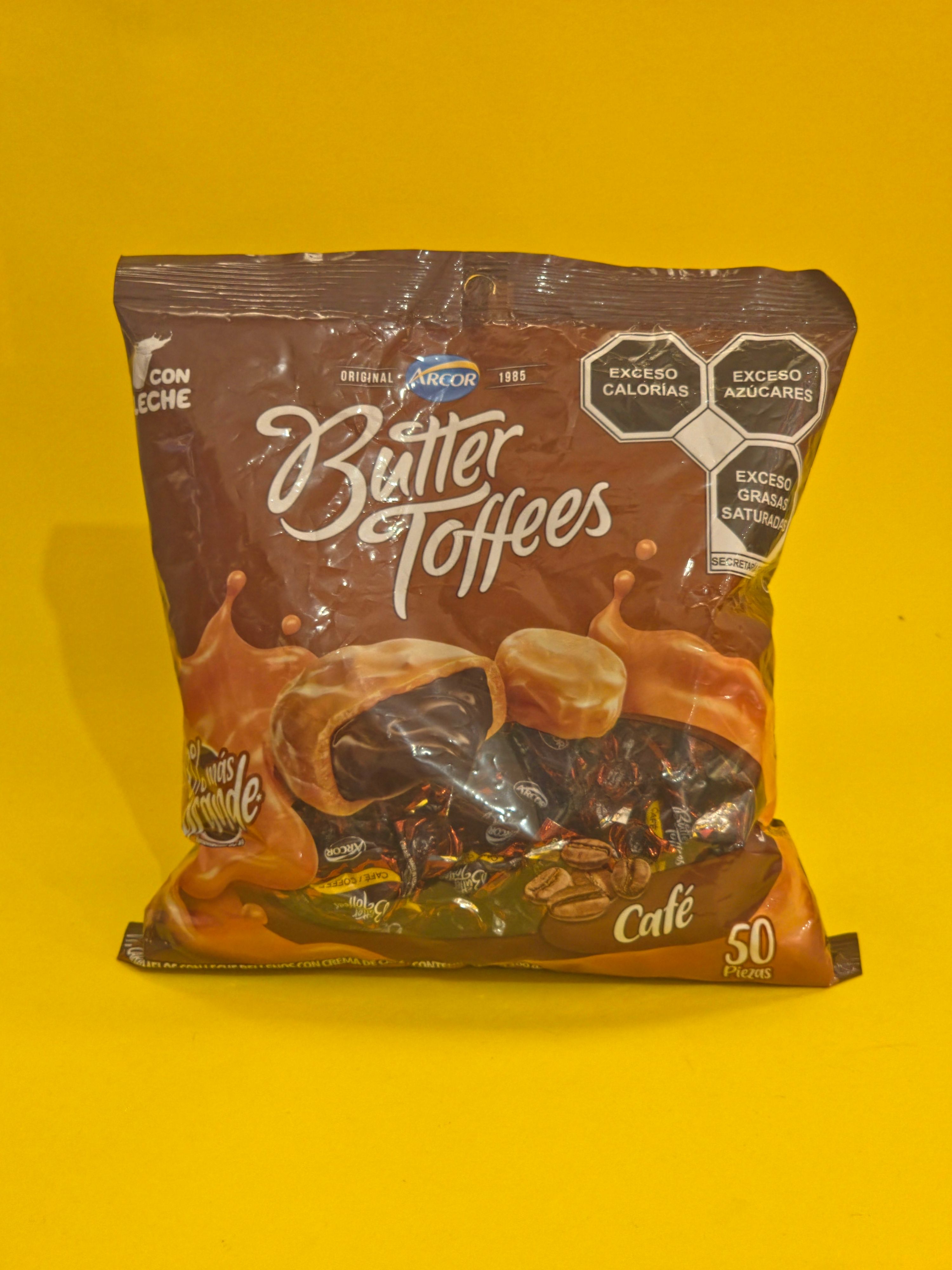 CARAMELO BUTTER TOFFEES16X50