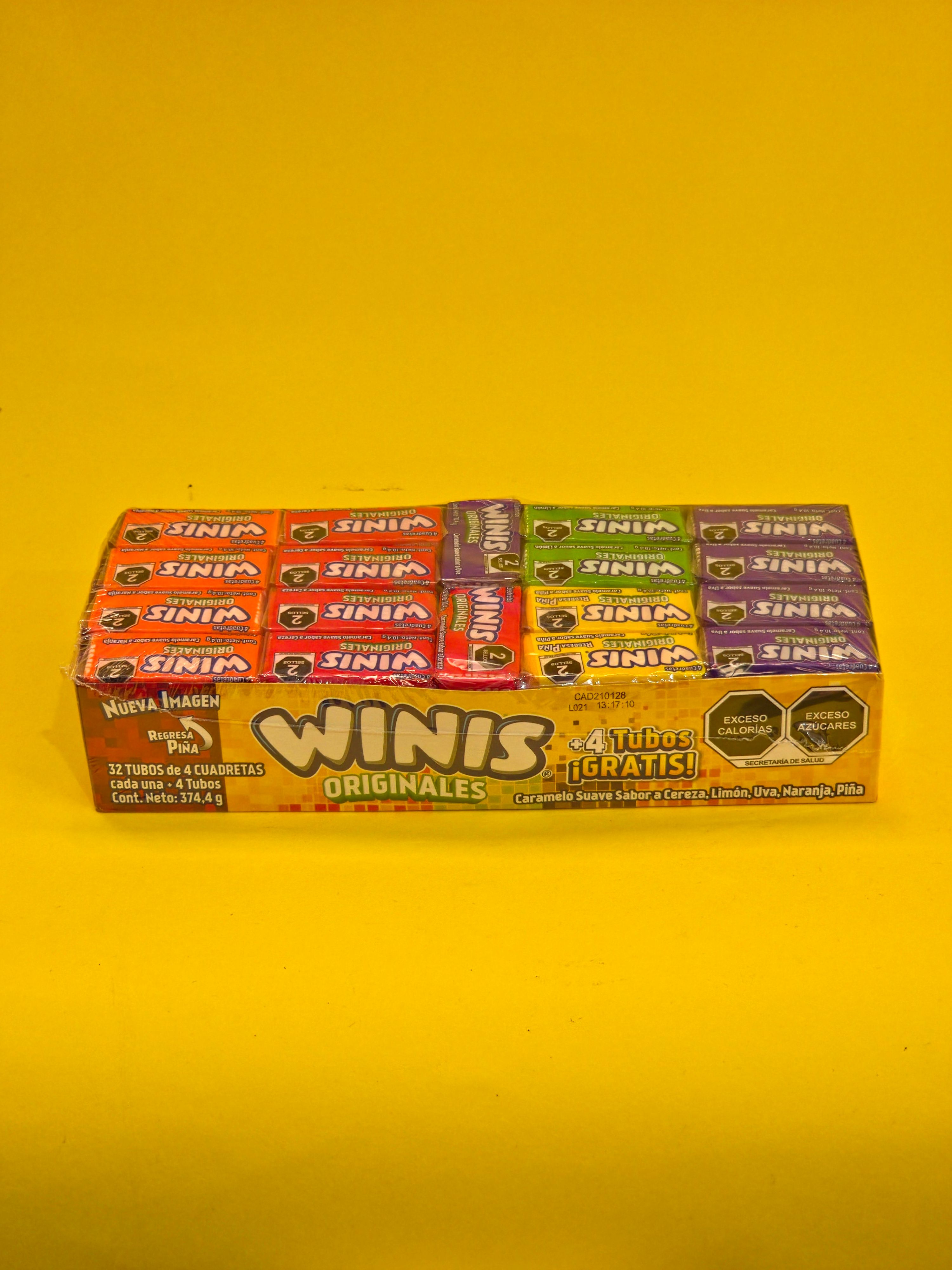 WINIS TUBO MINI T4 FRUTAS KLASS 40X32