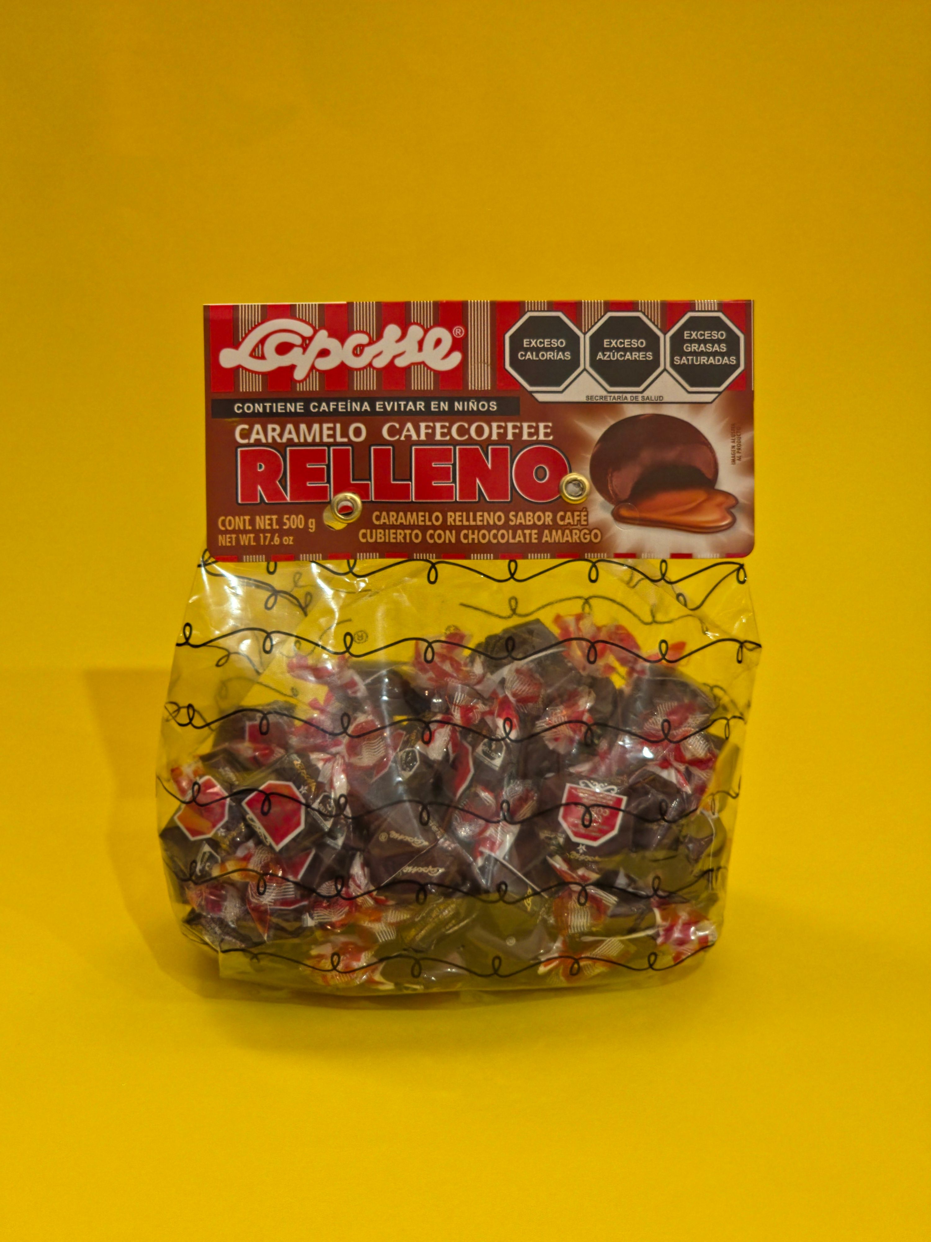 CAR.CAFE RELLENO CUBIERTO LAPOSSE 12X500GR