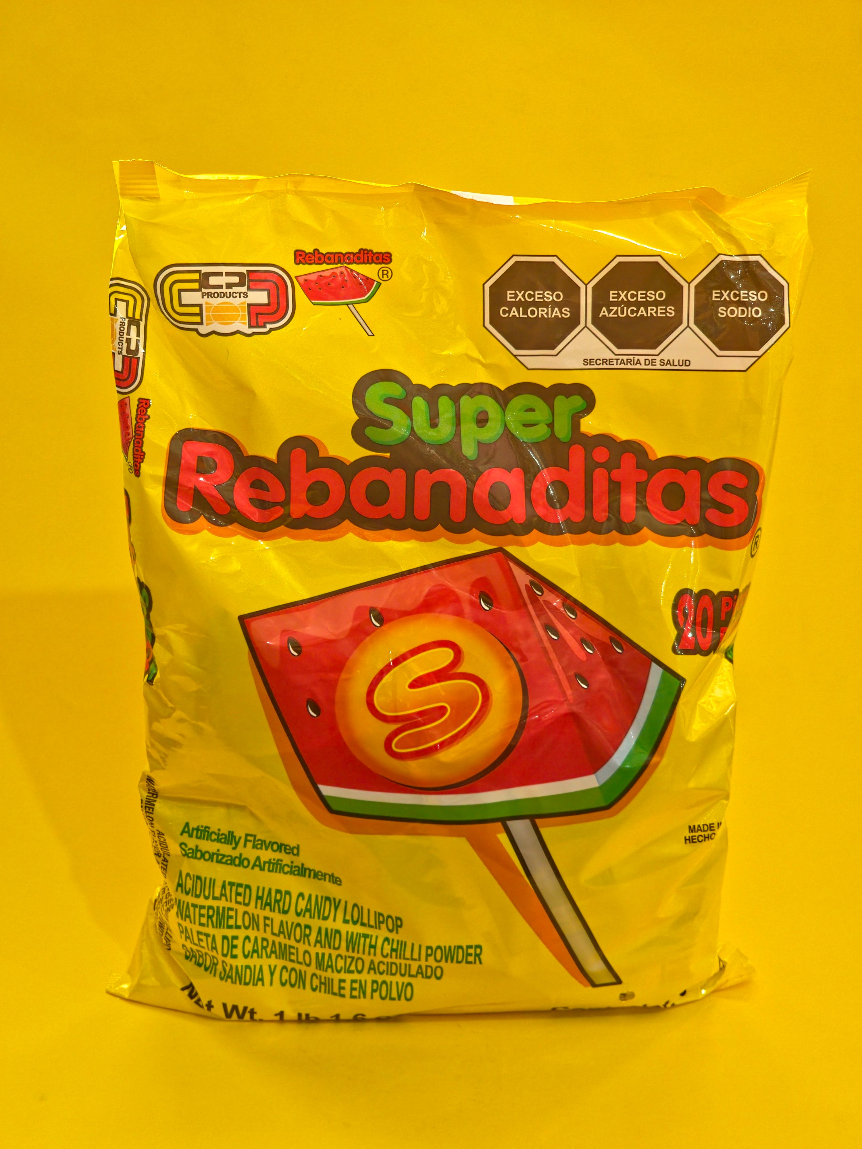 PAL.SUPER REBANADITA CANDY POP 16X20