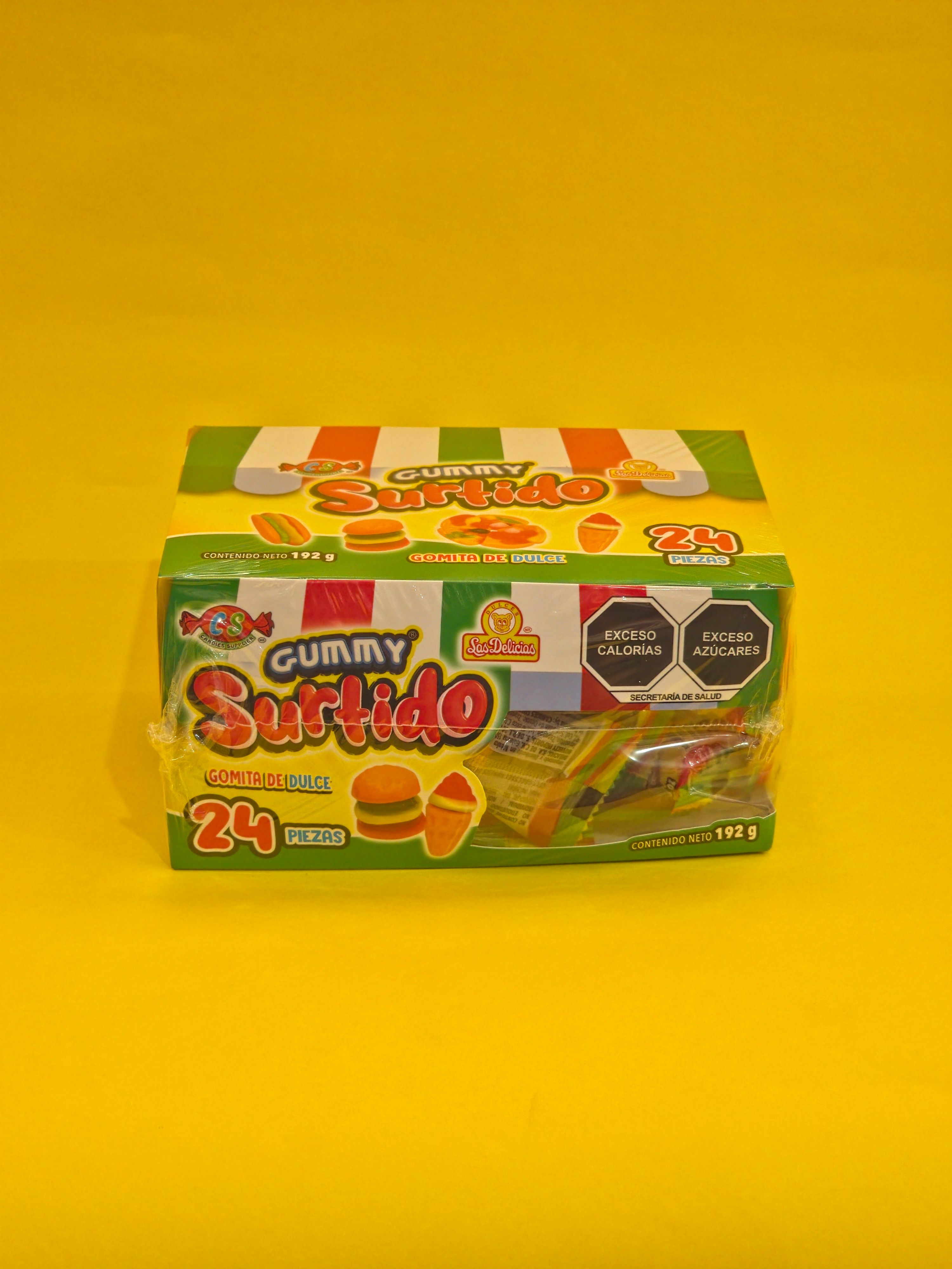 GOMA GUMMYS SURT DELICIAS 12X24