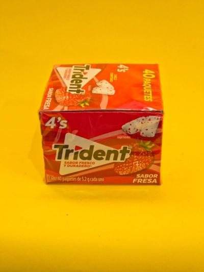CH.TRIDENT 4´S FRESA 40X40