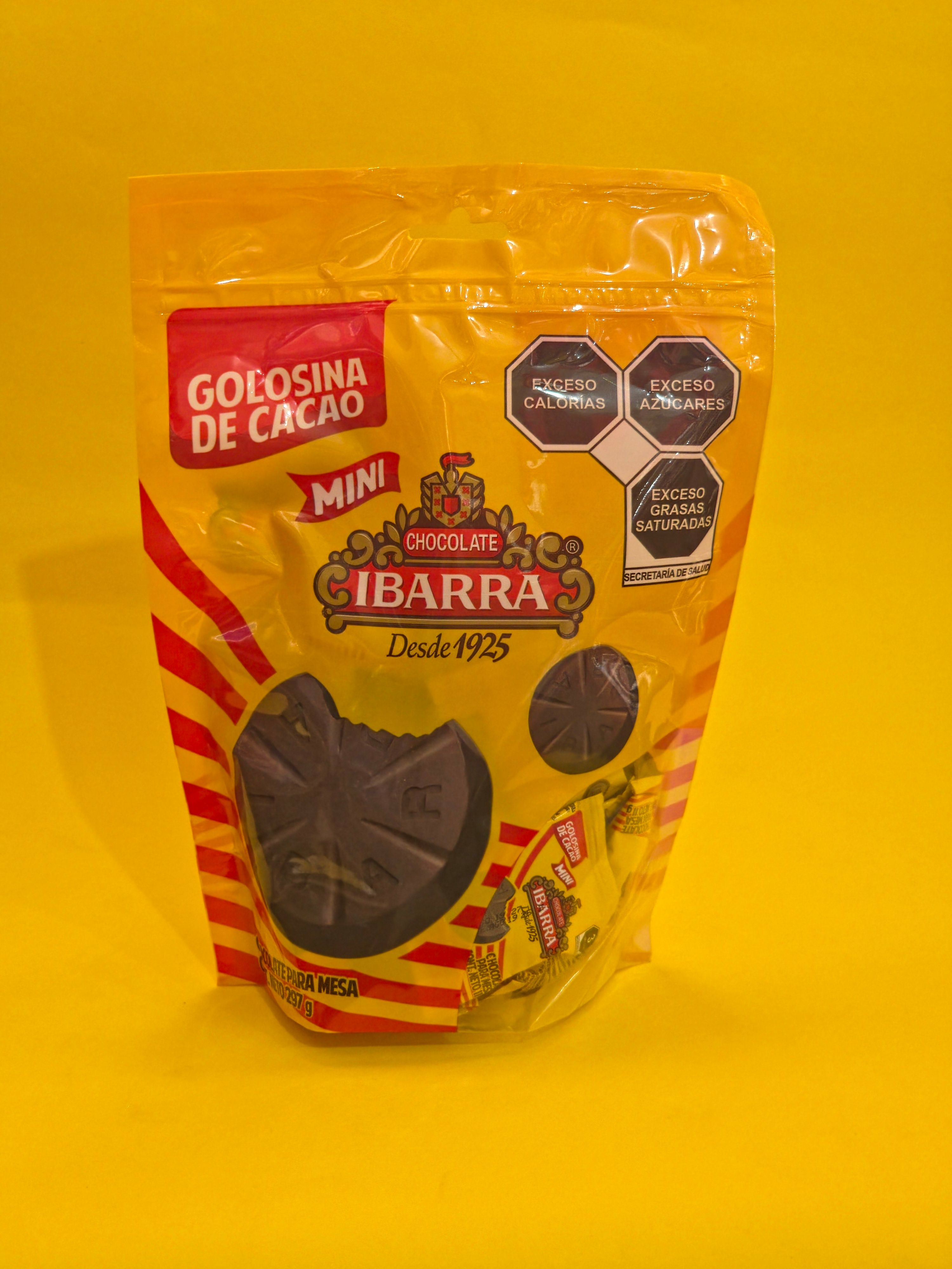CHOC.IBARRA MINIATURA 12X297GRMS