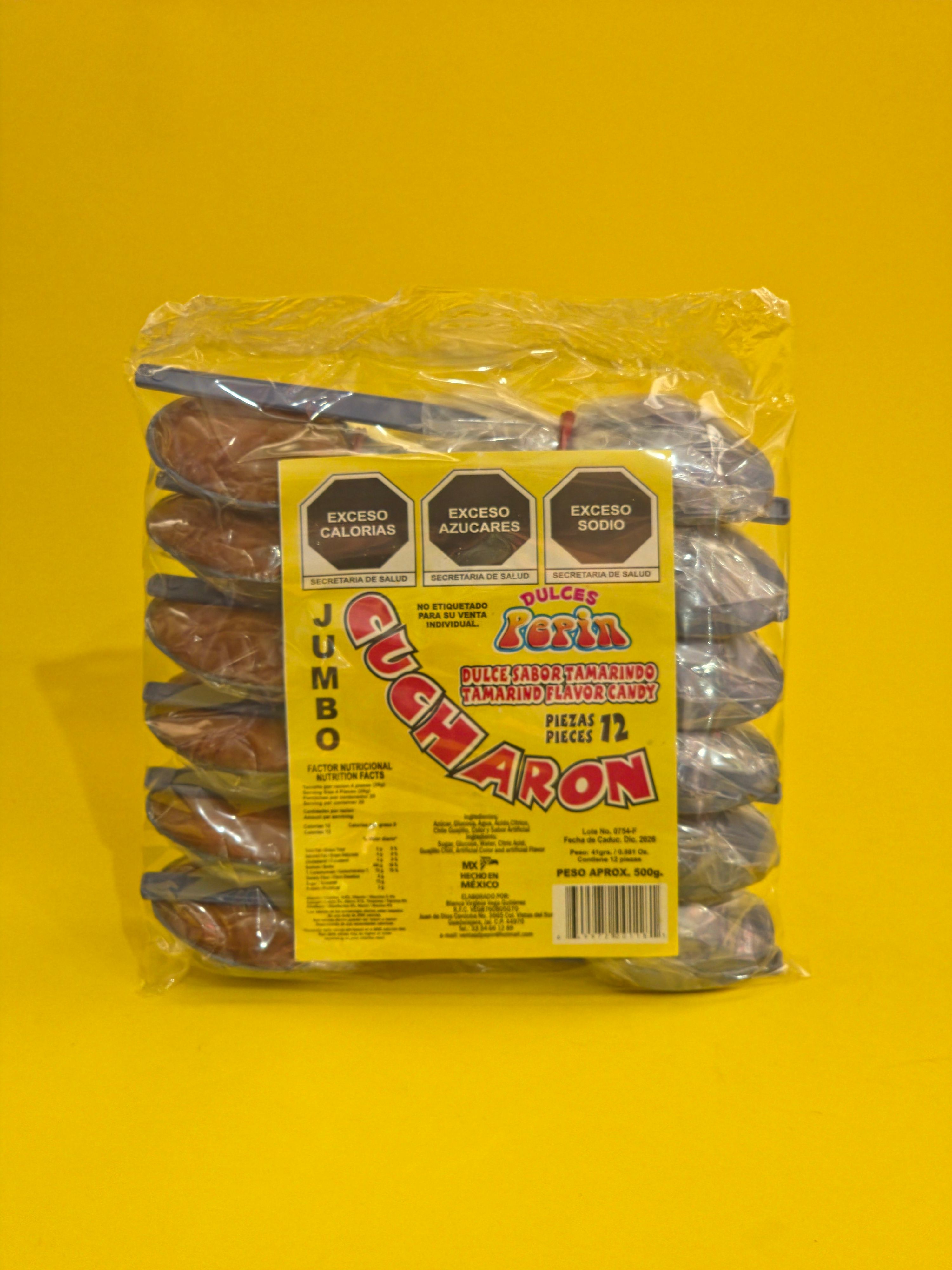 CUCHARA TAMARINDO JUMBO PEPIN 20X12