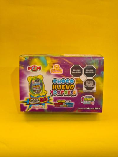 CHOCO HUEVO SORPRESA DELIC 16X12