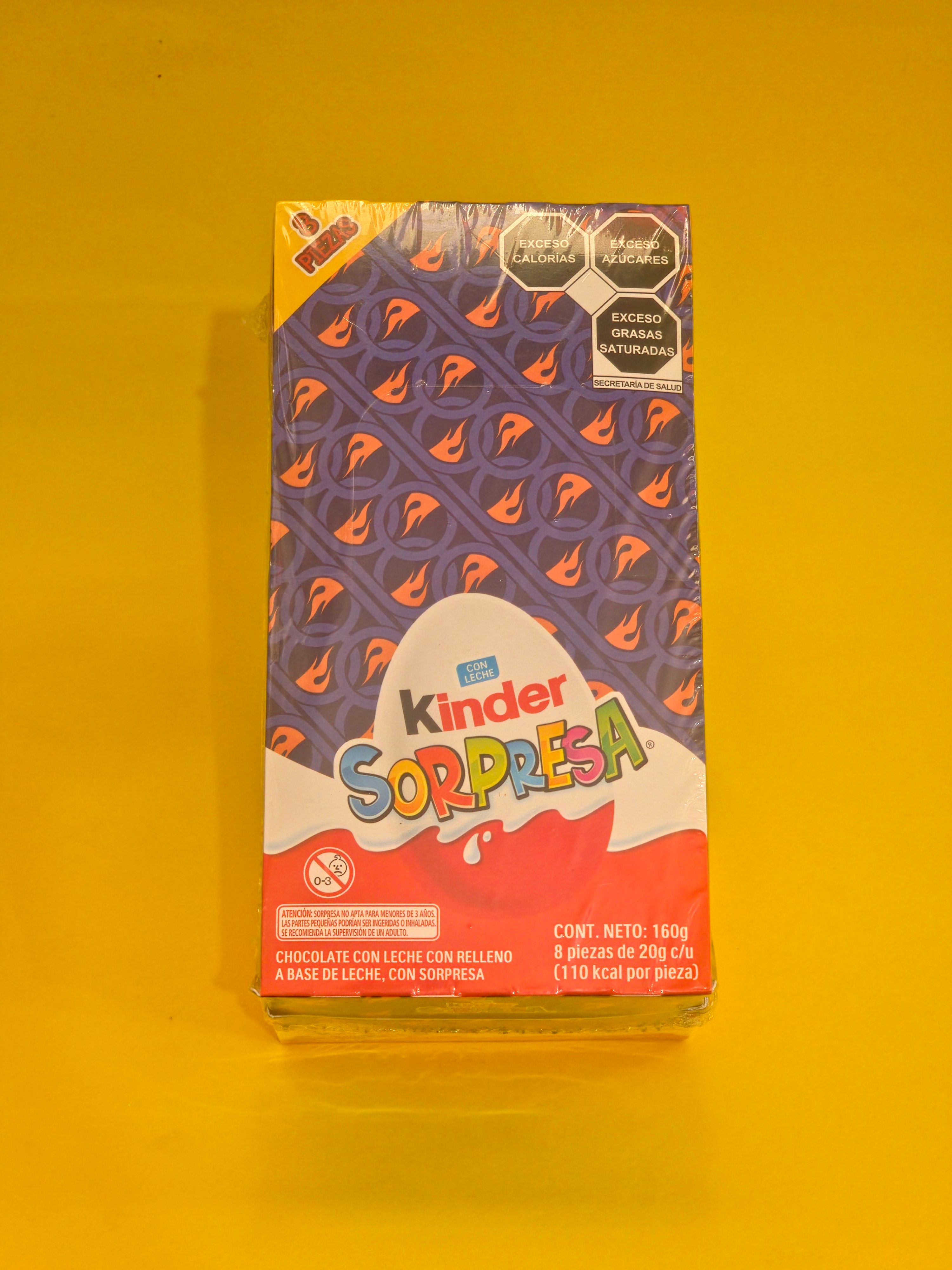 HUEVITO KINDER CARRITOS 12X8