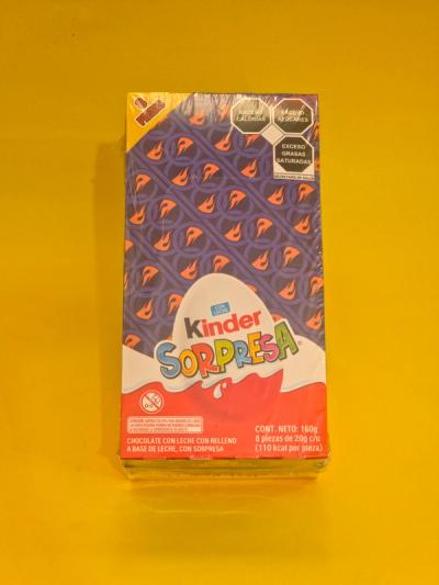 HUEVITO KINDER CARRITOS 12X8