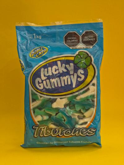 GOMA TIBURON LUCKY GUMMYS 8X1KG