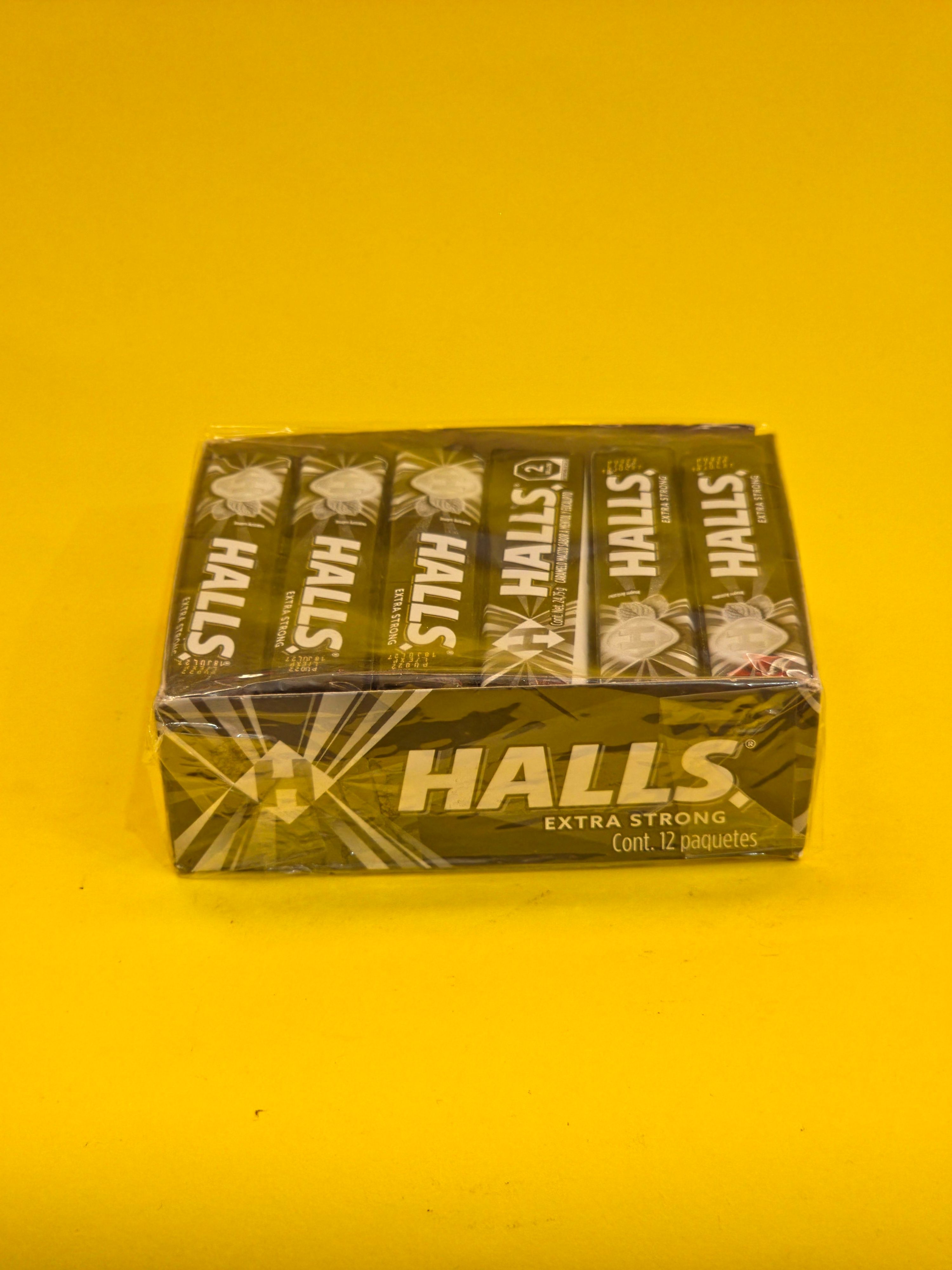 HALLS XTRA STRONG CAJA ADAMS 30X12
