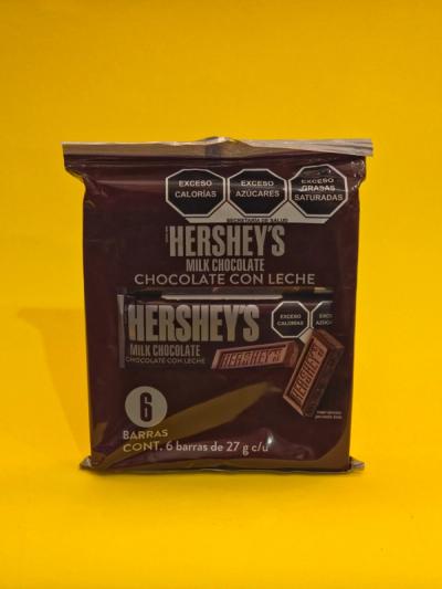 CHOC.HERSHEYS NATURAL 12X6