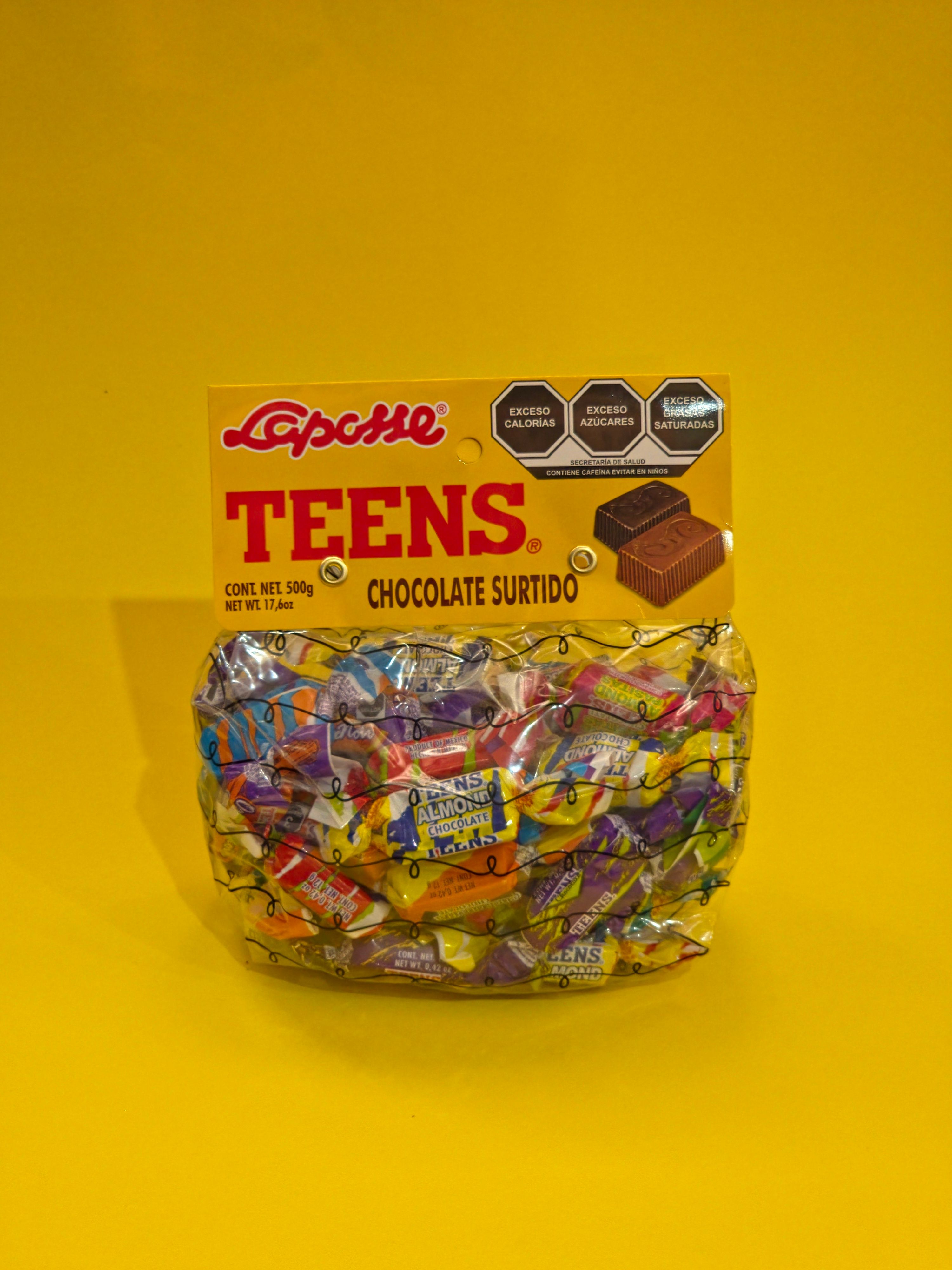 CHOC.TEENS SURTIDO LAPOSSE 12X500GR