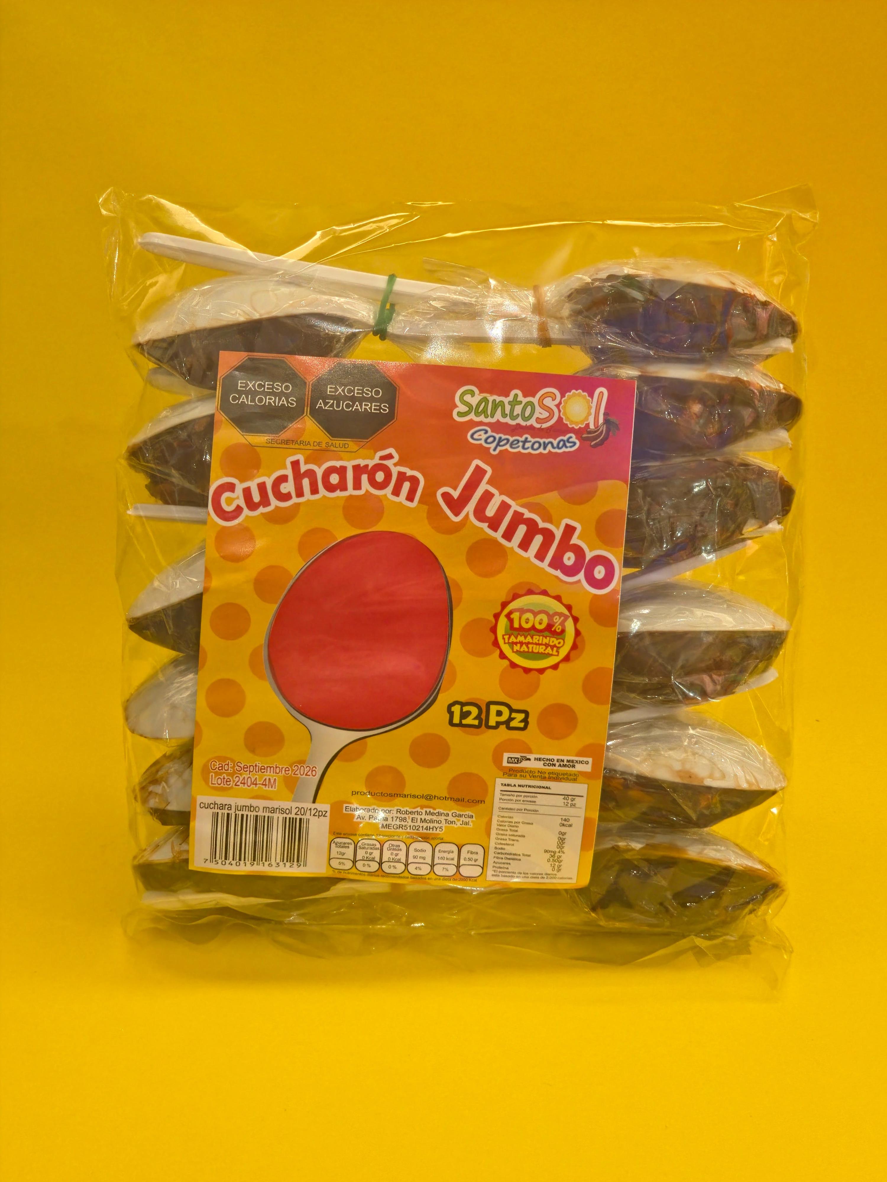 CUCHARA TAMARINDO JUMBO MARISOL 20X12