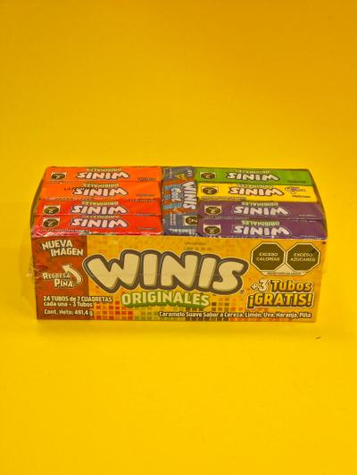 WINIS TUBO MINI T7 FRUTAS KLASS 18x24