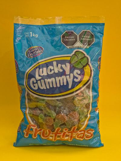 GOMA FRUTAS LUCKY GUMMYS 8X1KG