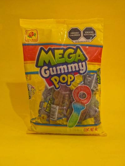 MEGA GUMMY POP (LLAVE) DLR 16X12