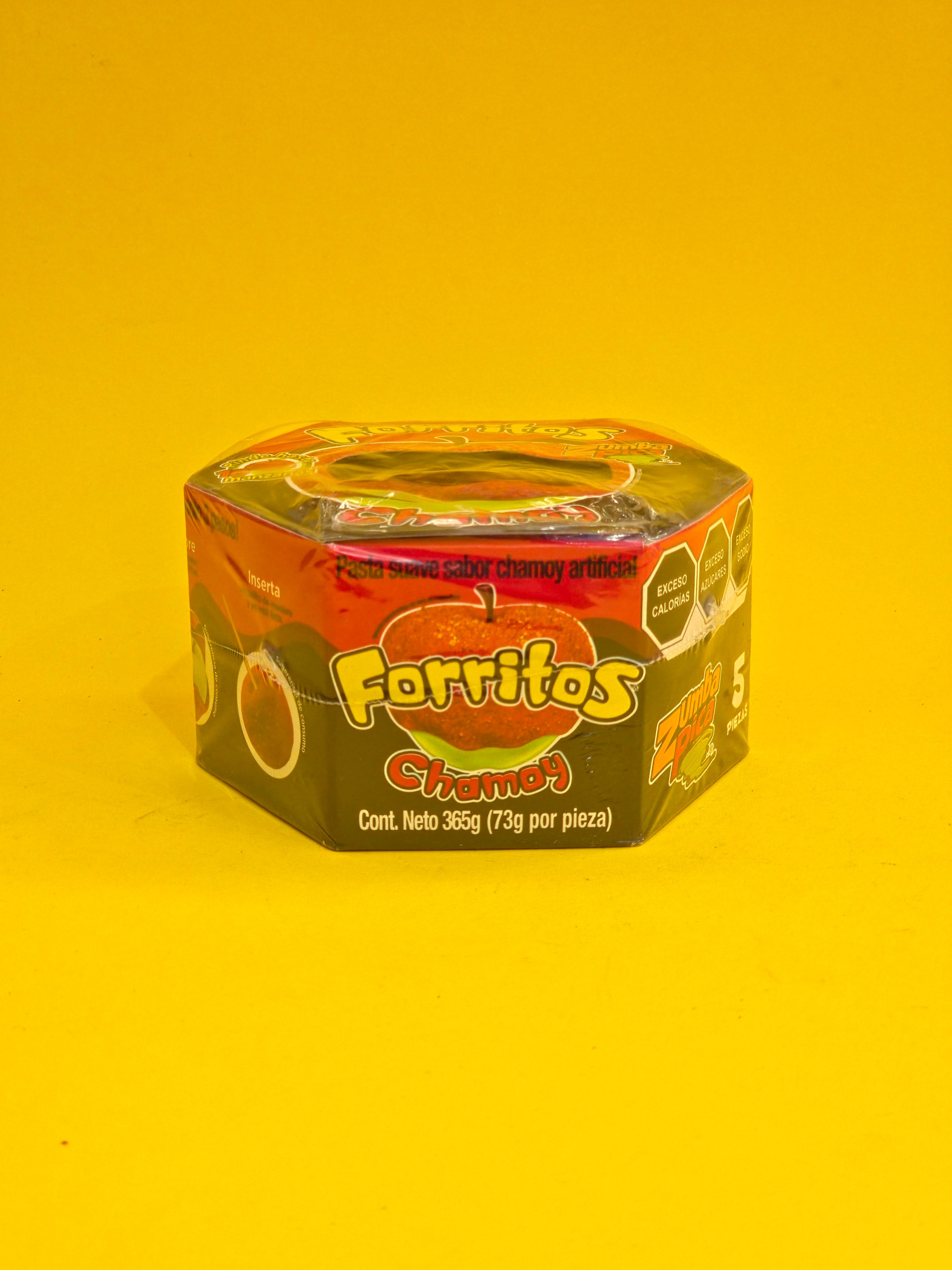 FORRITOS CUBRE MANZANA CHAMOY 24X5