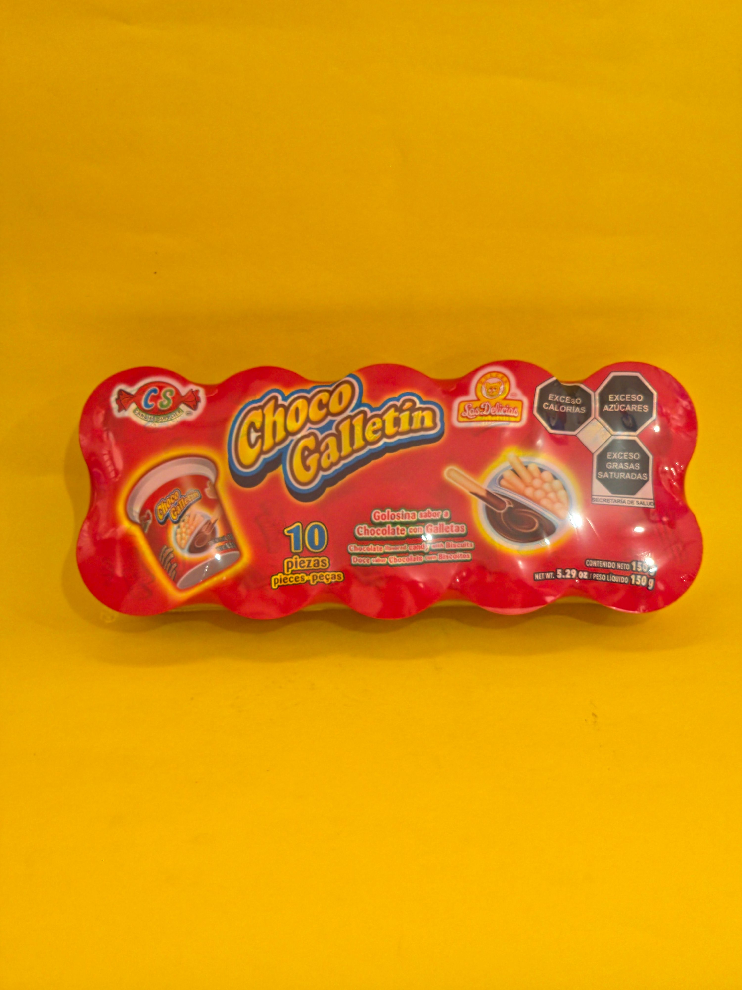 CHOCO GALLETIN CHOC 20X10