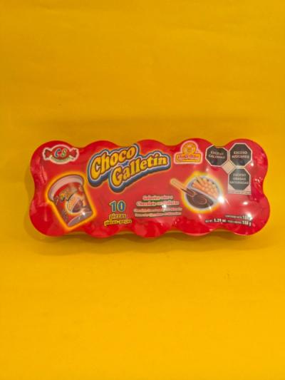 CHOCO GALLETIN CHOC 20X10