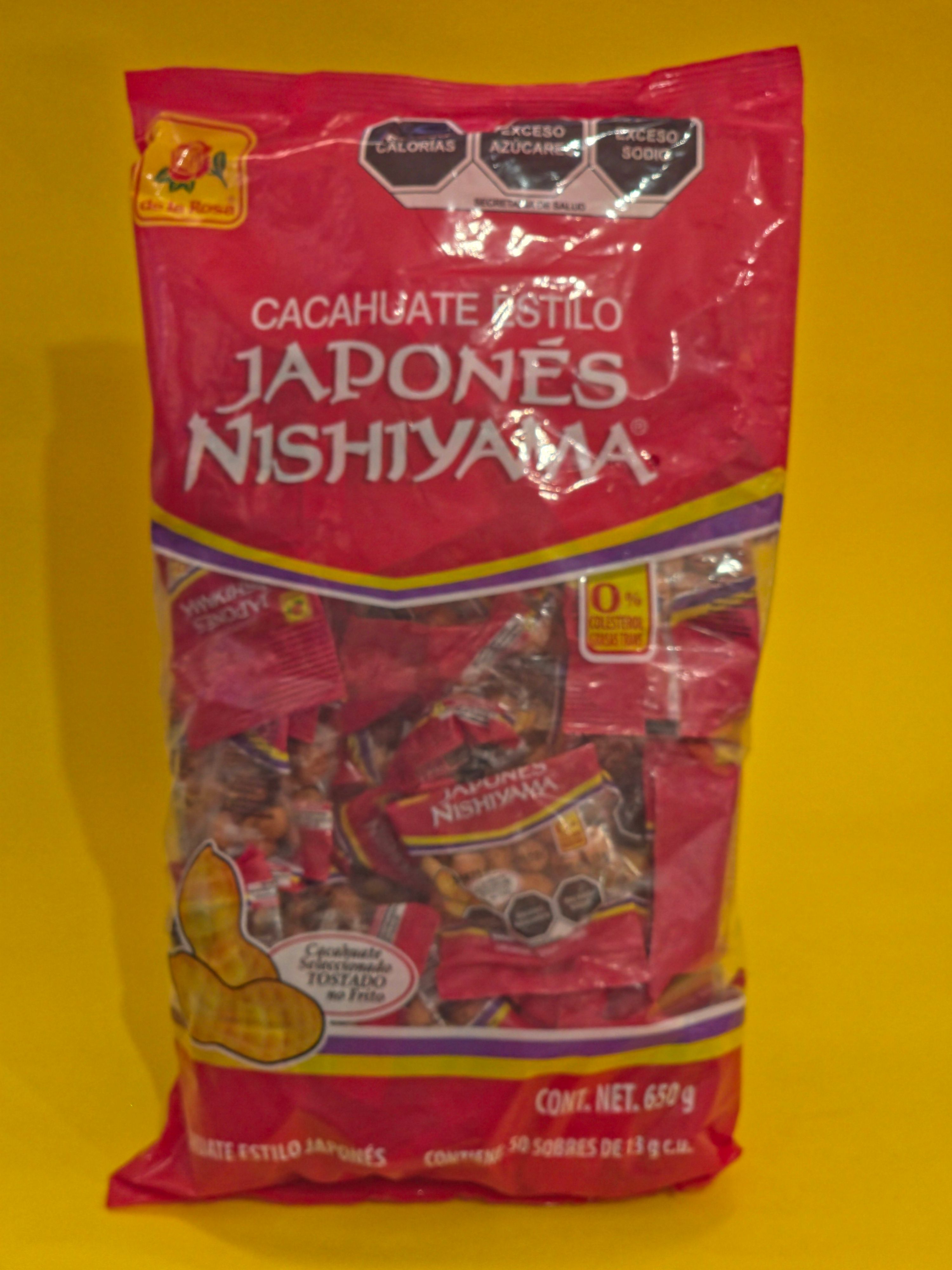 CACAHUATE JAPONES ESCOLAR DLR 15X50