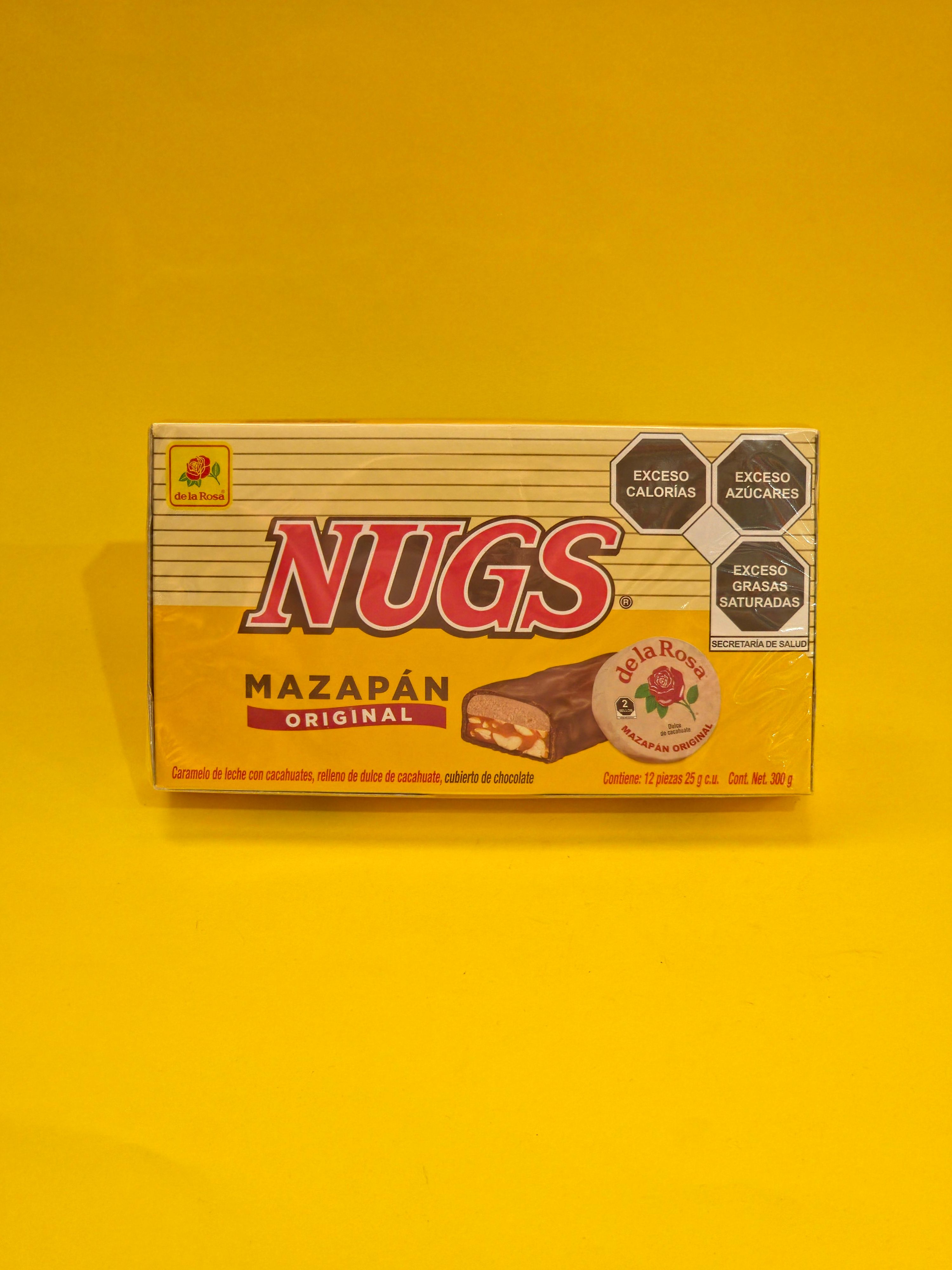 CHOC.NUGS C/MAZAPAN DLR 24X12