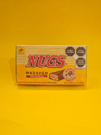 CHOC.NUGS C/MAZAPAN DLR 24X12