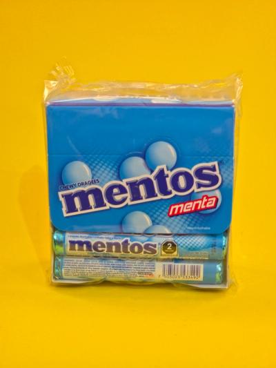 PASTILLA MENTOS MENTA CHUPA CHUPS 16X12