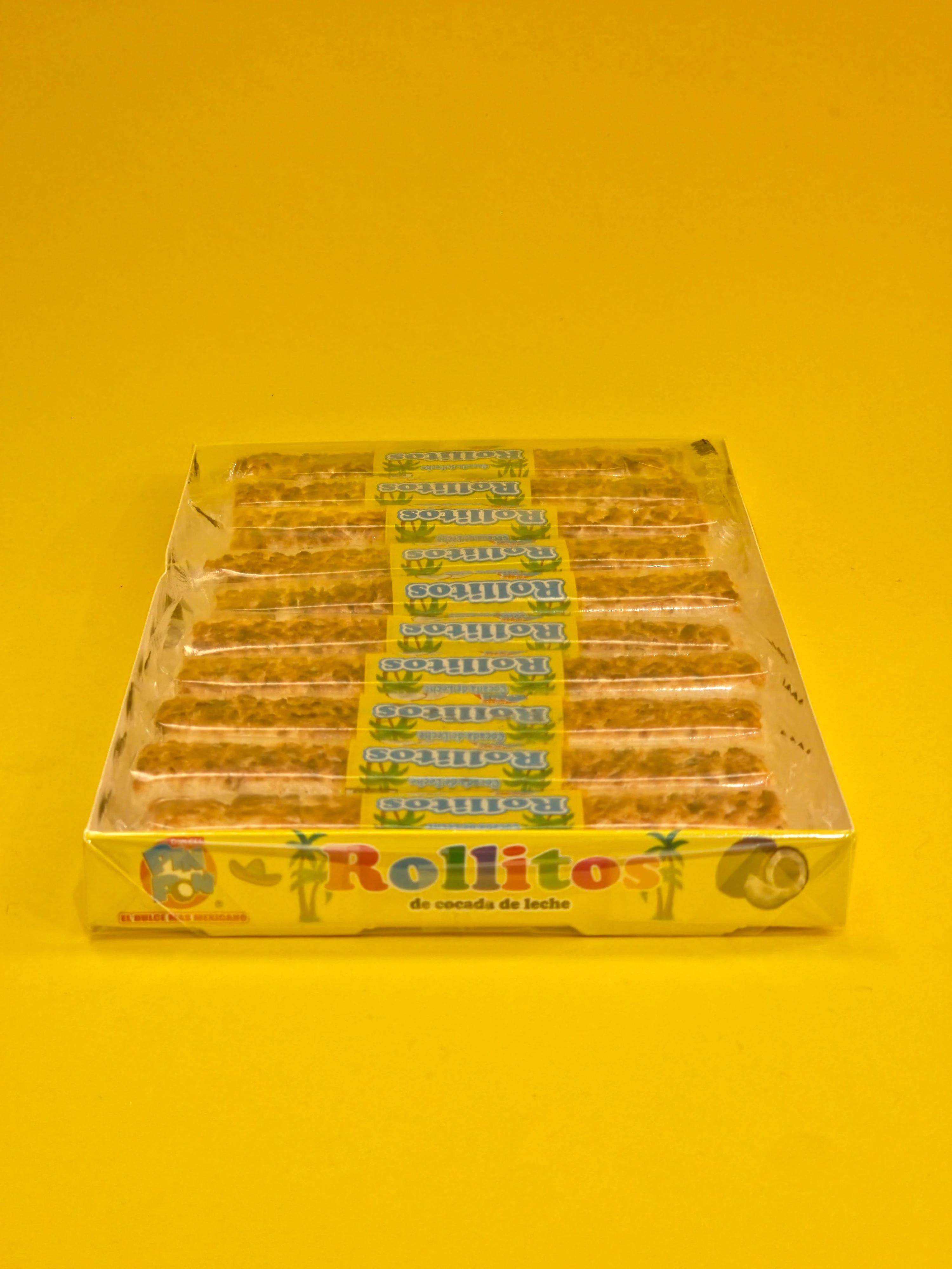 ROLLITOS DE COCO CHICO PIN PON 24X10
