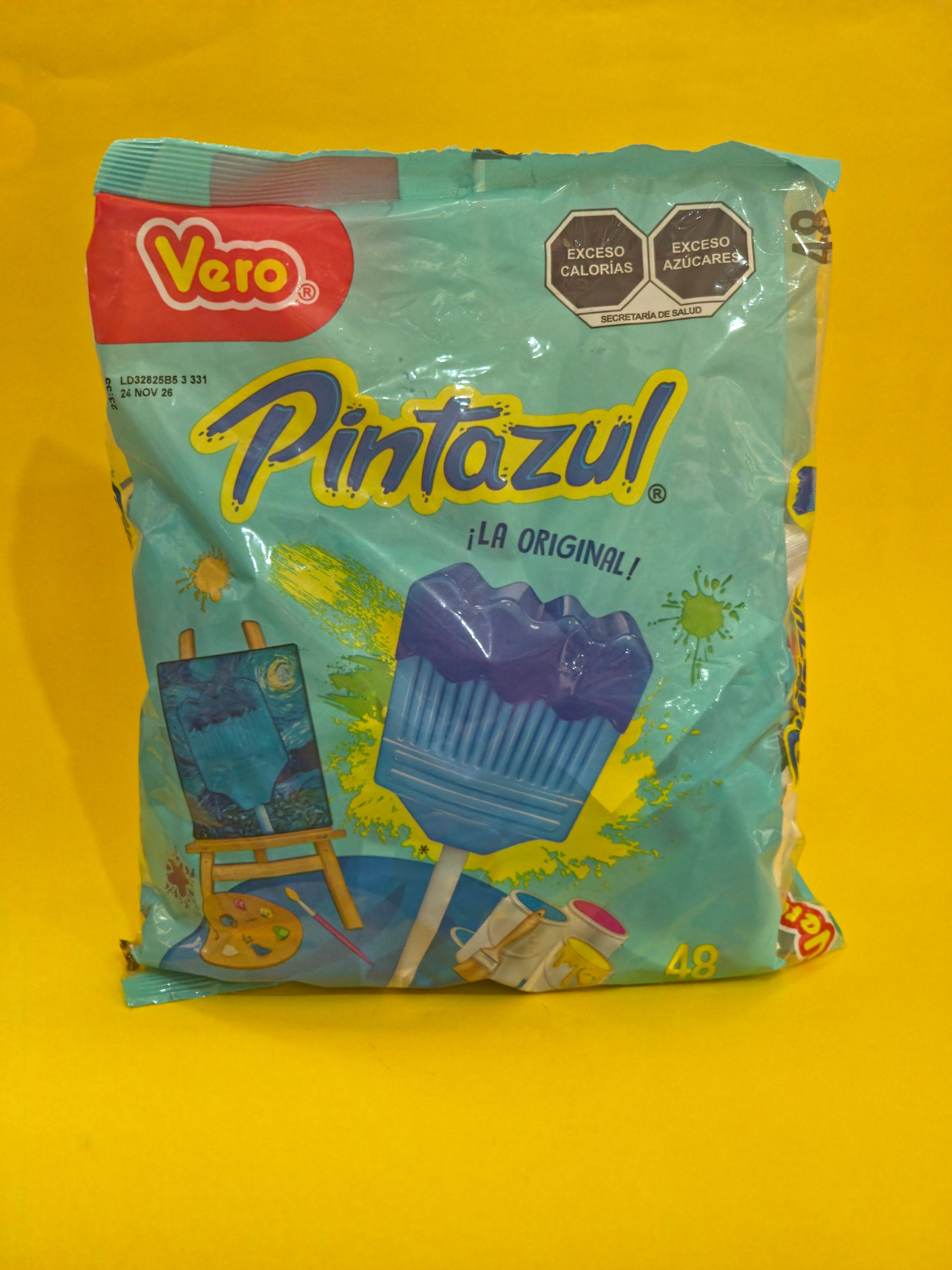 PAL.BROCHITA PINTA AZUL VERO 24X48