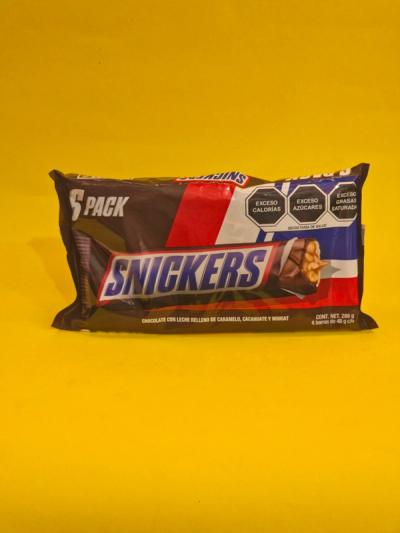 CHOC. SNICKERS SIX PACK 32X6