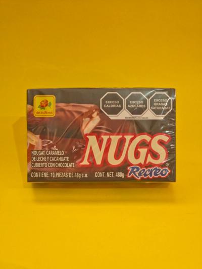 CHOC.NUGS RECREO DLR 20X10