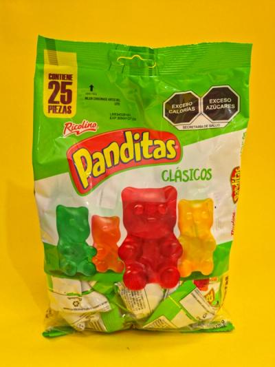 MINI PANDITAS SOBRE 10X25