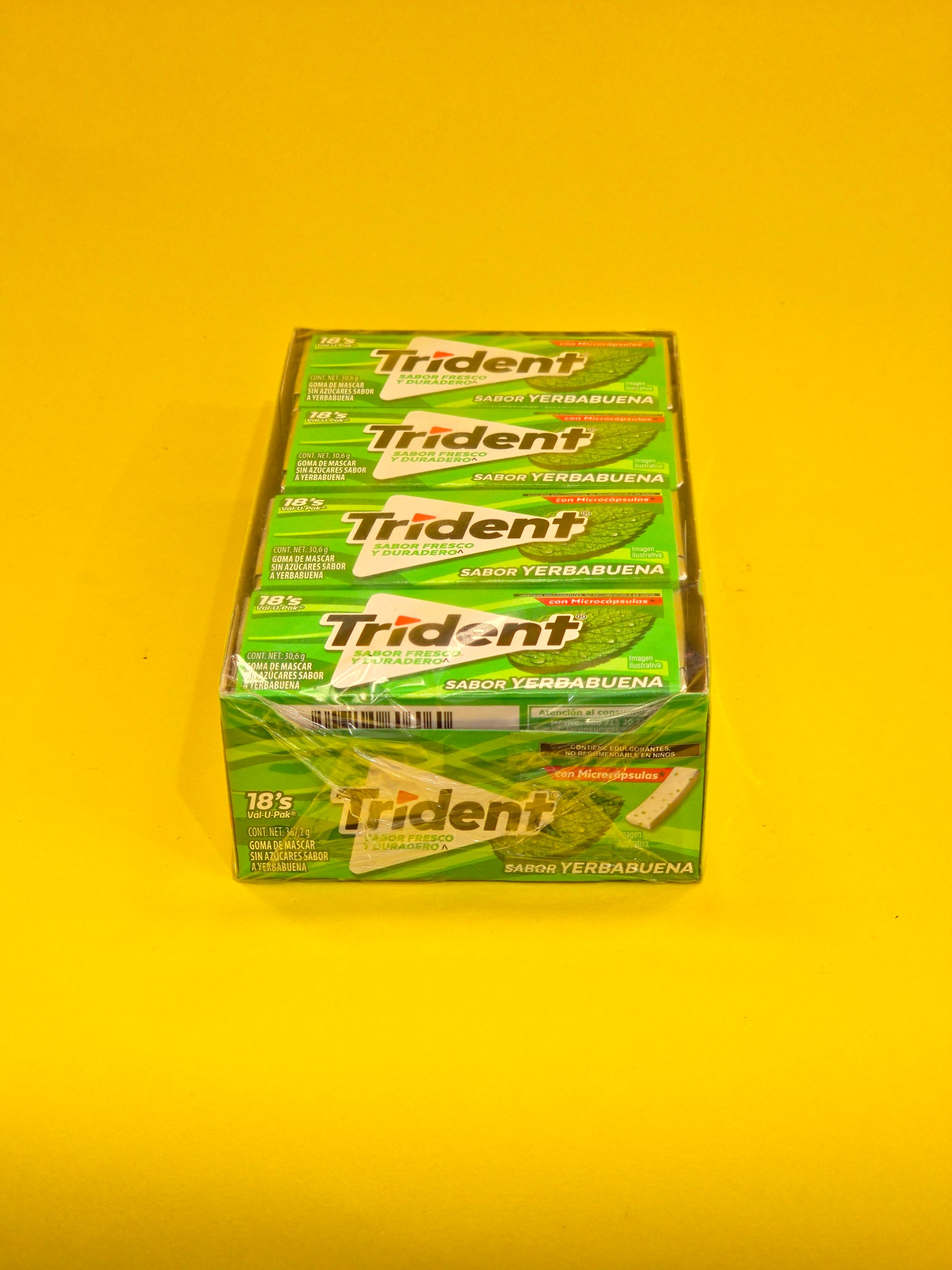 CH.TRIDENT VALU PACK YERBABUENA  12X12