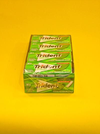 CH.TRIDENT VALU PACK YERBABUENA  12X12