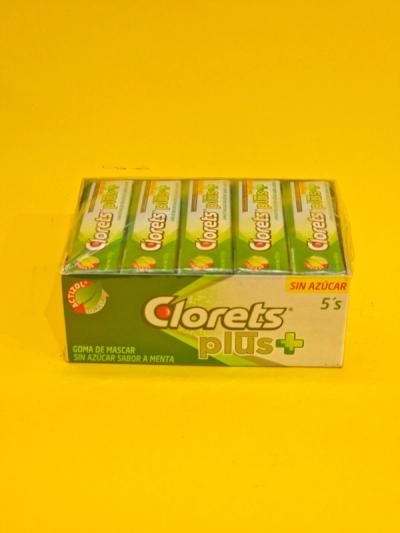 CH.CLORETS 5´S TIPO AMERICANO ADAMS 48X20