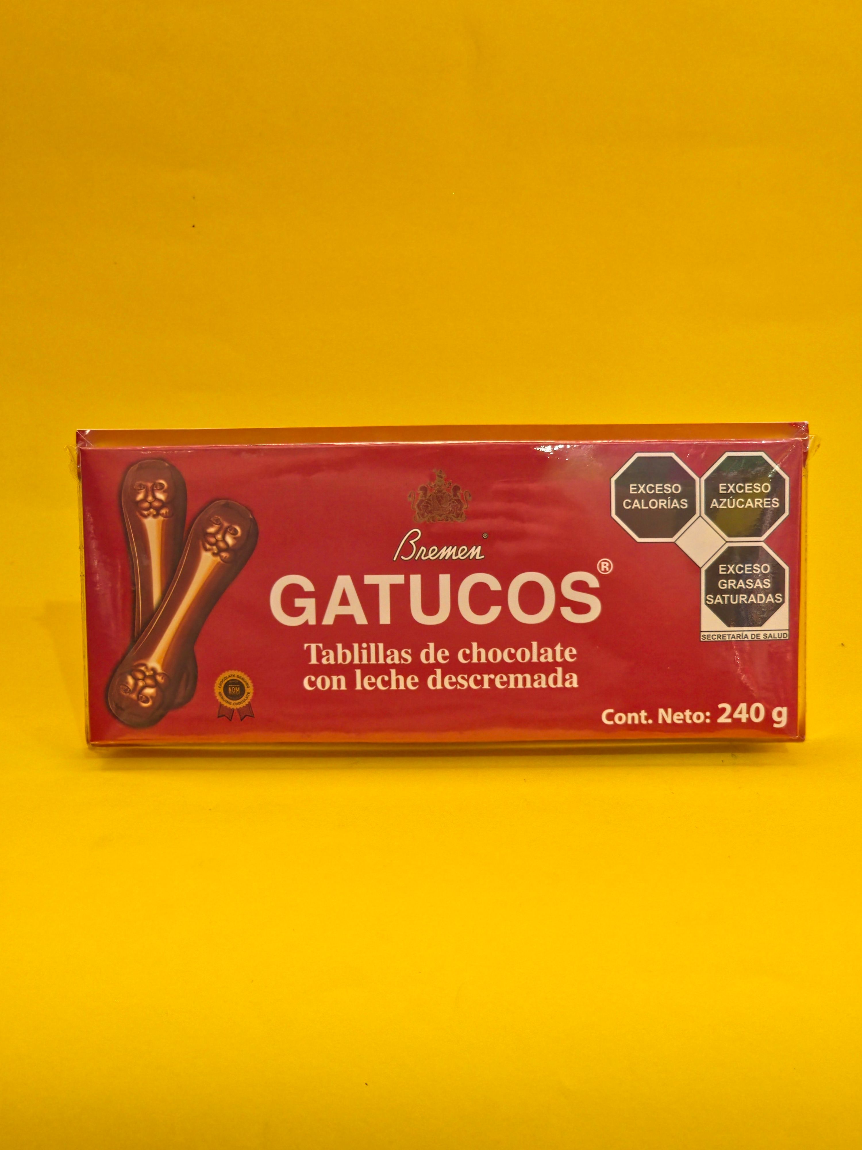 CHOC. GATUCOS GDE BREMEN 30X240GRMS