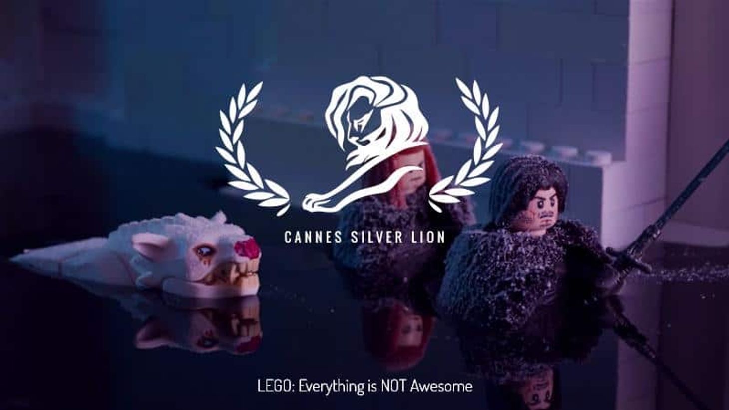 Winning Cyber Lion at Cannes