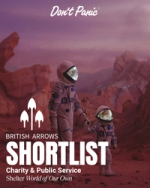 Image showing Don't Panic shortlisted for British Arrows 2025