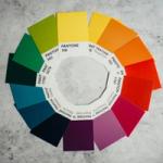 Image showing a colour wheel, demonstrating Don’t Panic’s visual identity expertise