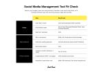 Fit-check table matching budget, team size and channels to the best social media management tools.