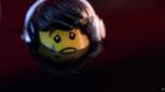 Still from Don't Panic London's Everything is NOT Awesome film for Greenpeace: a crying LEGO minifigure sinks into black oil