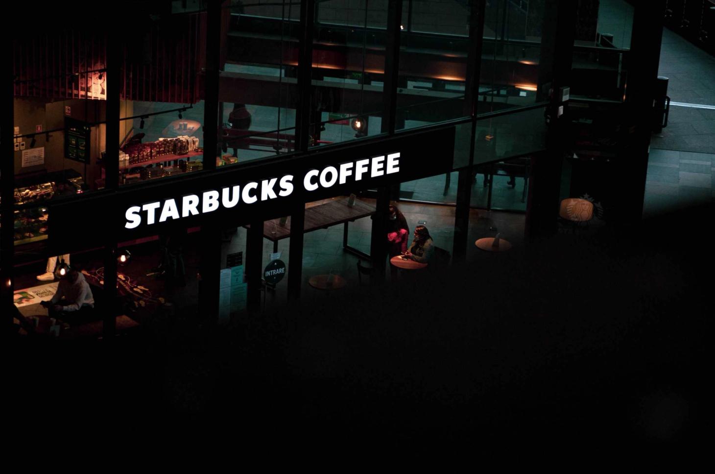 Image showing a Starbucks store, showcasing buzz marketing techniques