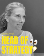 Black & White Portrait image of Michelle Dennis, Head of Strategy at Don't Panic London