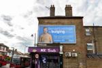 Image showing picture of Bernard Looney on billboard, showcasing Don’t Panic London’s OOH marketing expertise