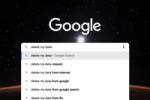 Google campaign for support of abortion rights showing a google search on how to delete your search history