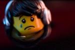 Lego figure sad and crying