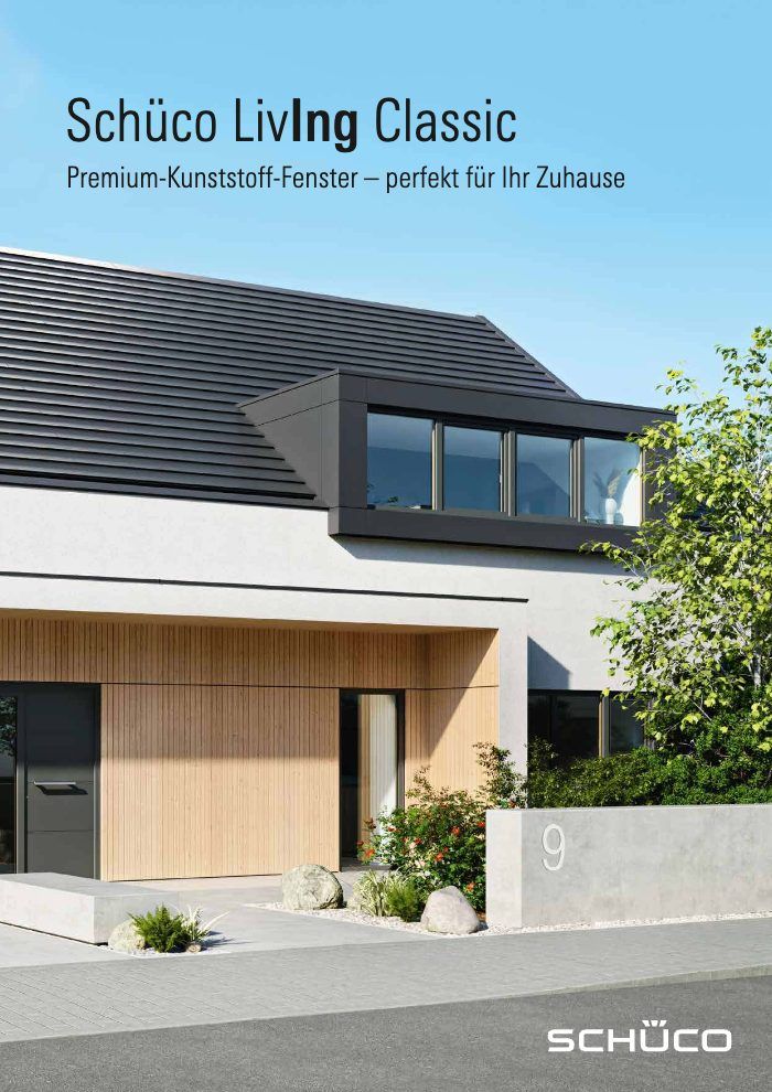 Titelbild des Katalogs Schüco Living Classic