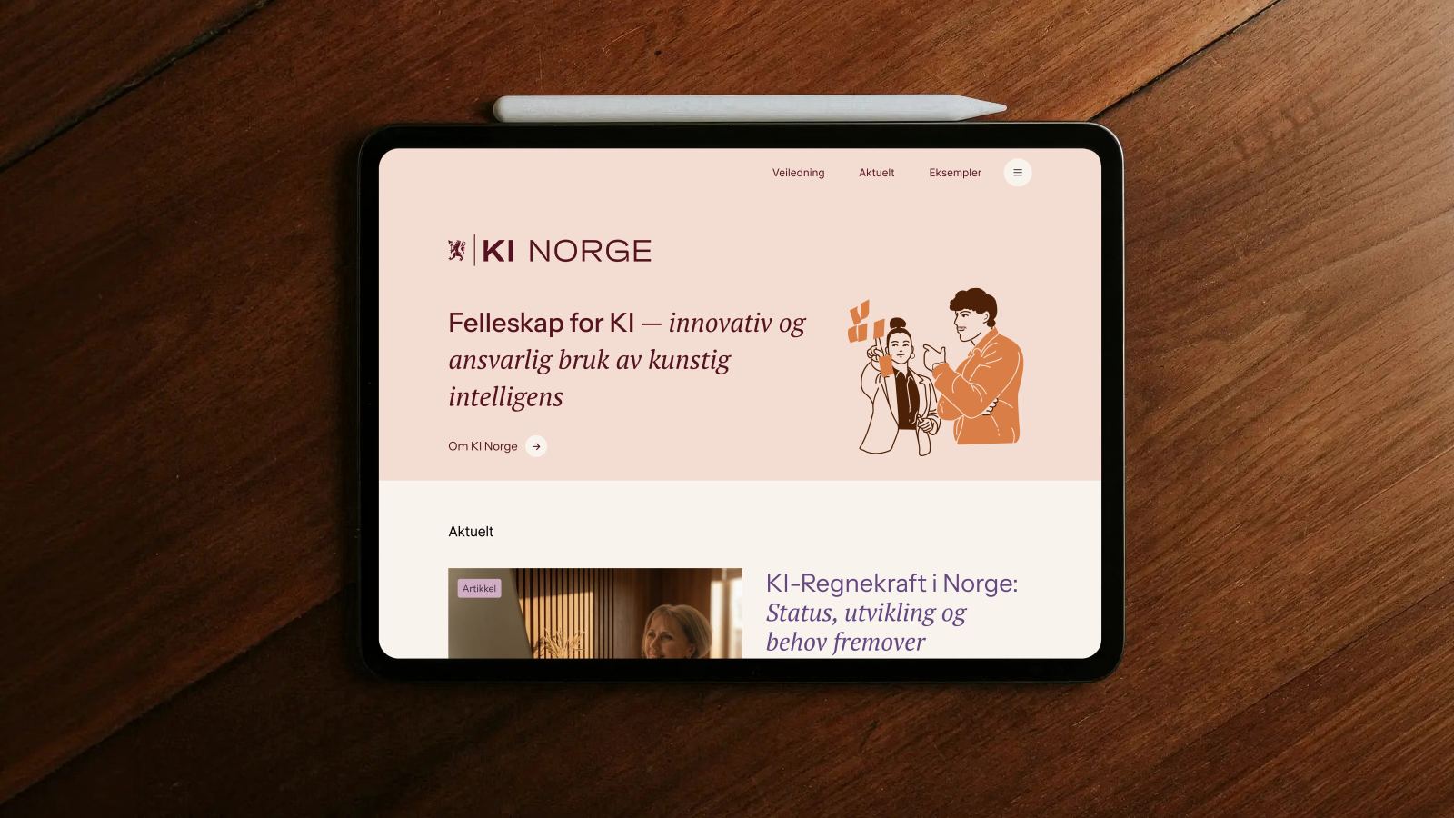 Prosjektbilde fra KI Norge — Marcus Evensen