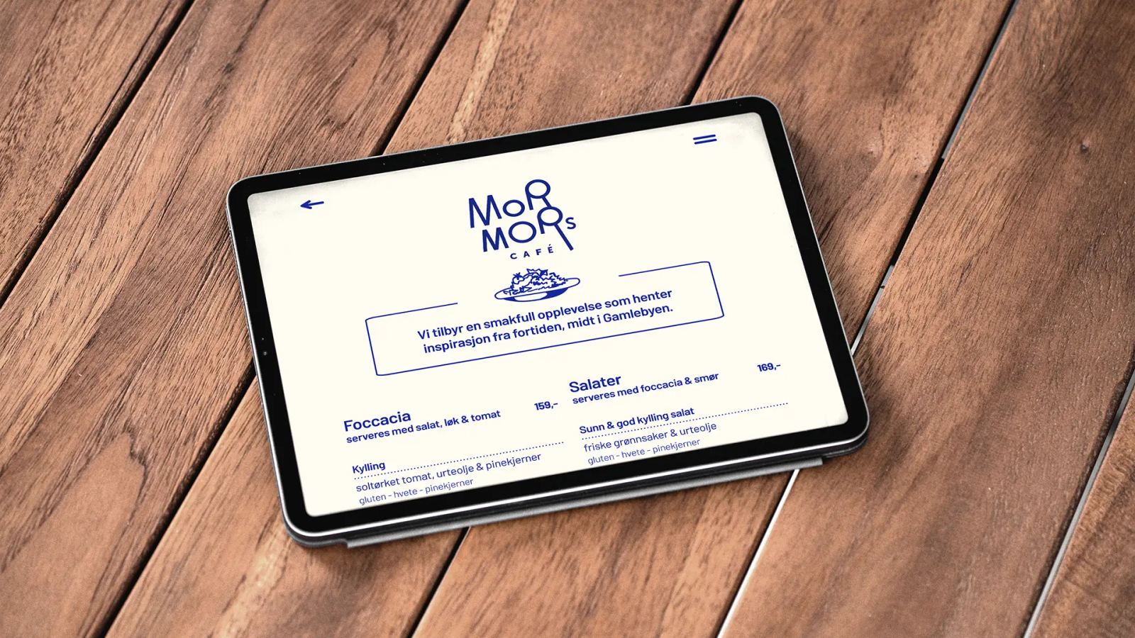 Prosjektbilde fra Mormors Café — Marcus Evensen
