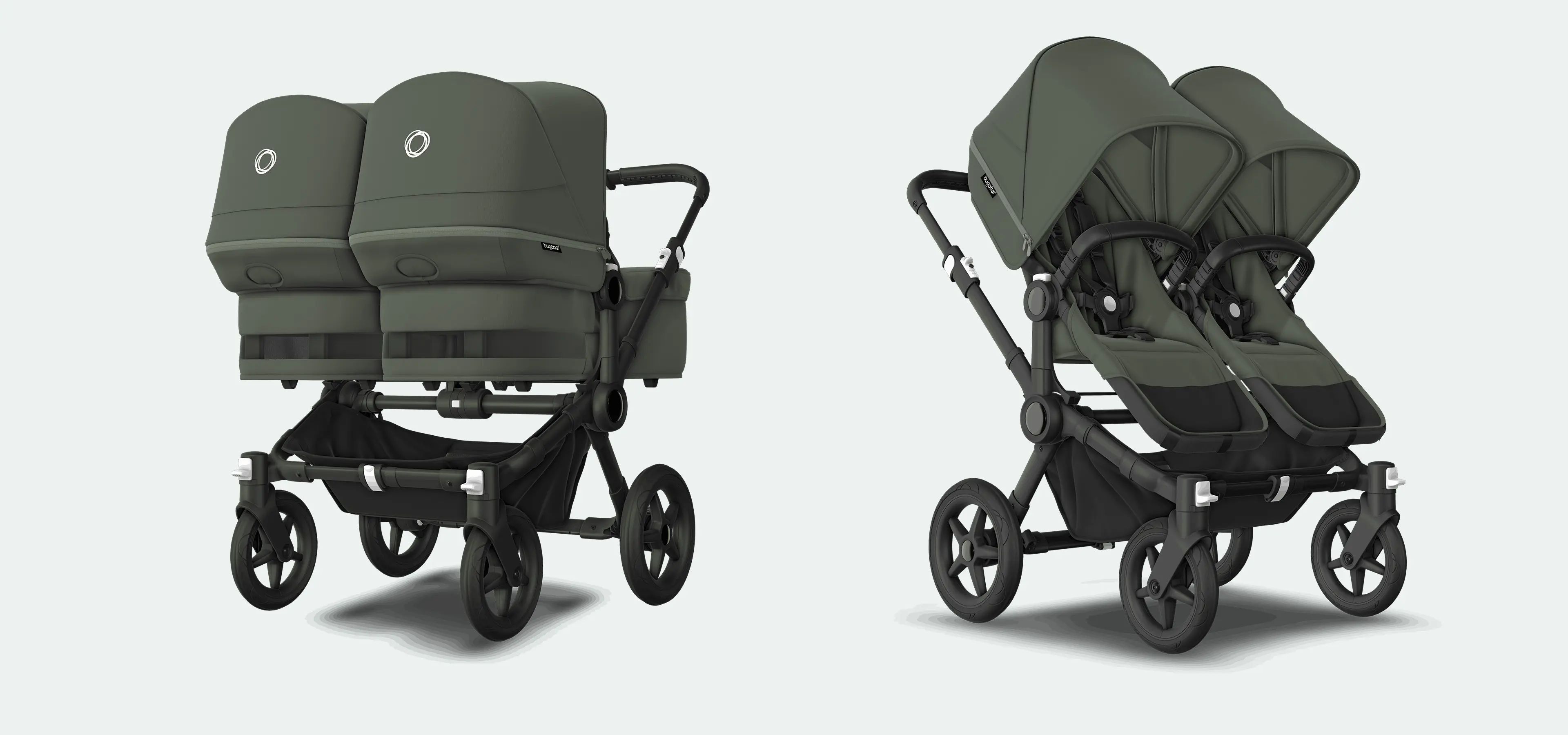 Produktbilde av Bugaoo Donkey Twin barnevogn.