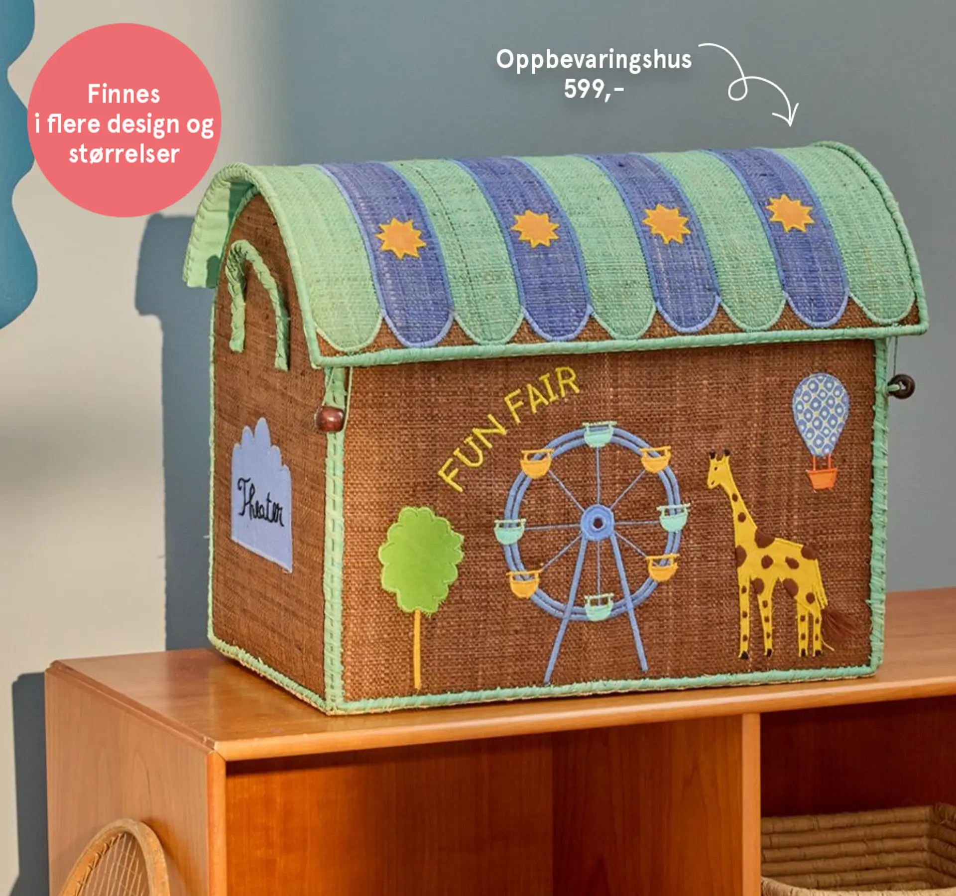 Fotografi av Play & Go skummatte med bilvei.